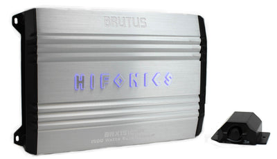 NEW Hifonics BRX1516.1D Monoblock Amplifier Class D One Channel Amp + Wiring Kit