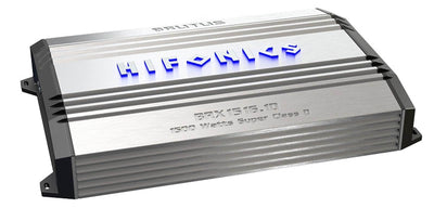 NEW Hifonics BRX1516.1D Monoblock Amplifier Class D One Channel Amp + Wiring Kit