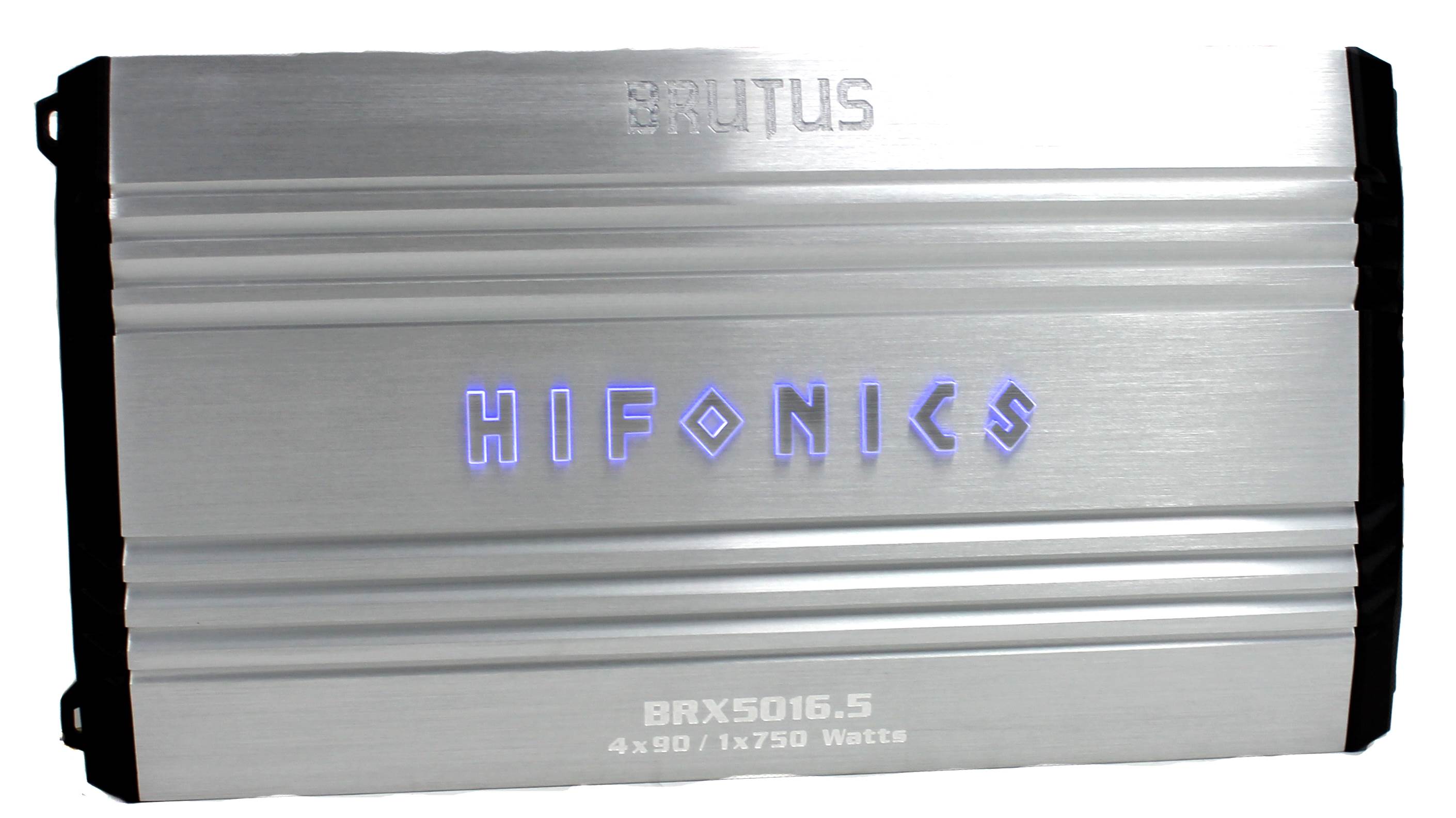Hifonics Brutus BRX5016.5 1200 Watt Amp 5 Channel Car Audio Amplifier + Wiring