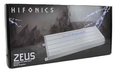 Hifonics Zeus ZRX3216.1D 3200 Watt RMS Monoblock Amp Class D Amplifier + Wiring