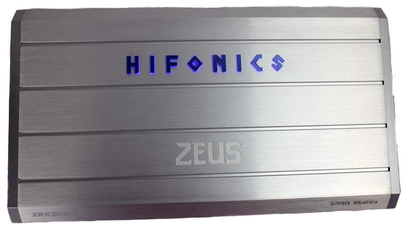 Hifonics Zeus ZRX3216.1D 3200W RMS Amp Class D Amplifier + Wiring + Capacitor