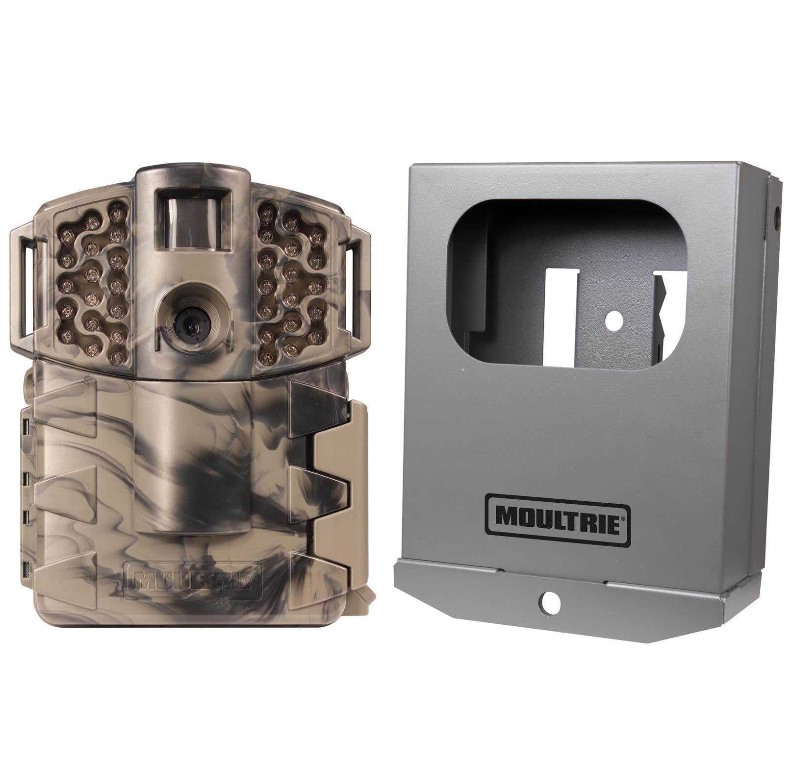 Moultrie Game Spy A-7i No Glow Invisible Infrared 7MP Game Camera + Security Box