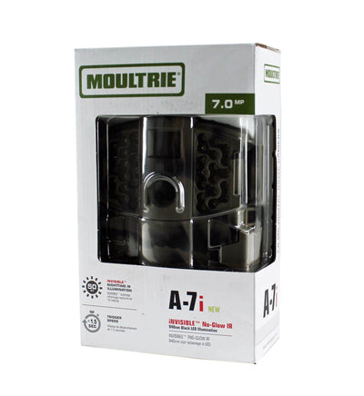 Moultrie Game Spy A-7i No Glow Invisible Infrared 7MP Game Camera + Security Box