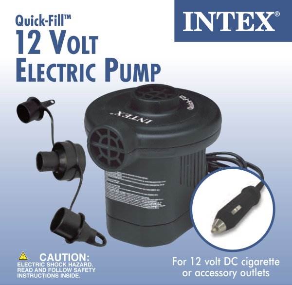 Bestway 101" x 101" Rapid Rider X4-Person Floating Island w/ Air Pump - VMInnovations