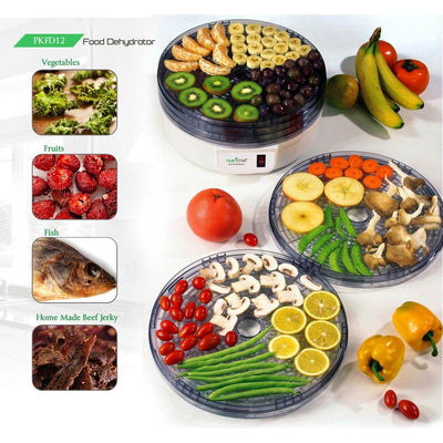 NEW Nutrichef PKFD12 Electric Countertop Food Jerky Dehydrator Preserver Maker