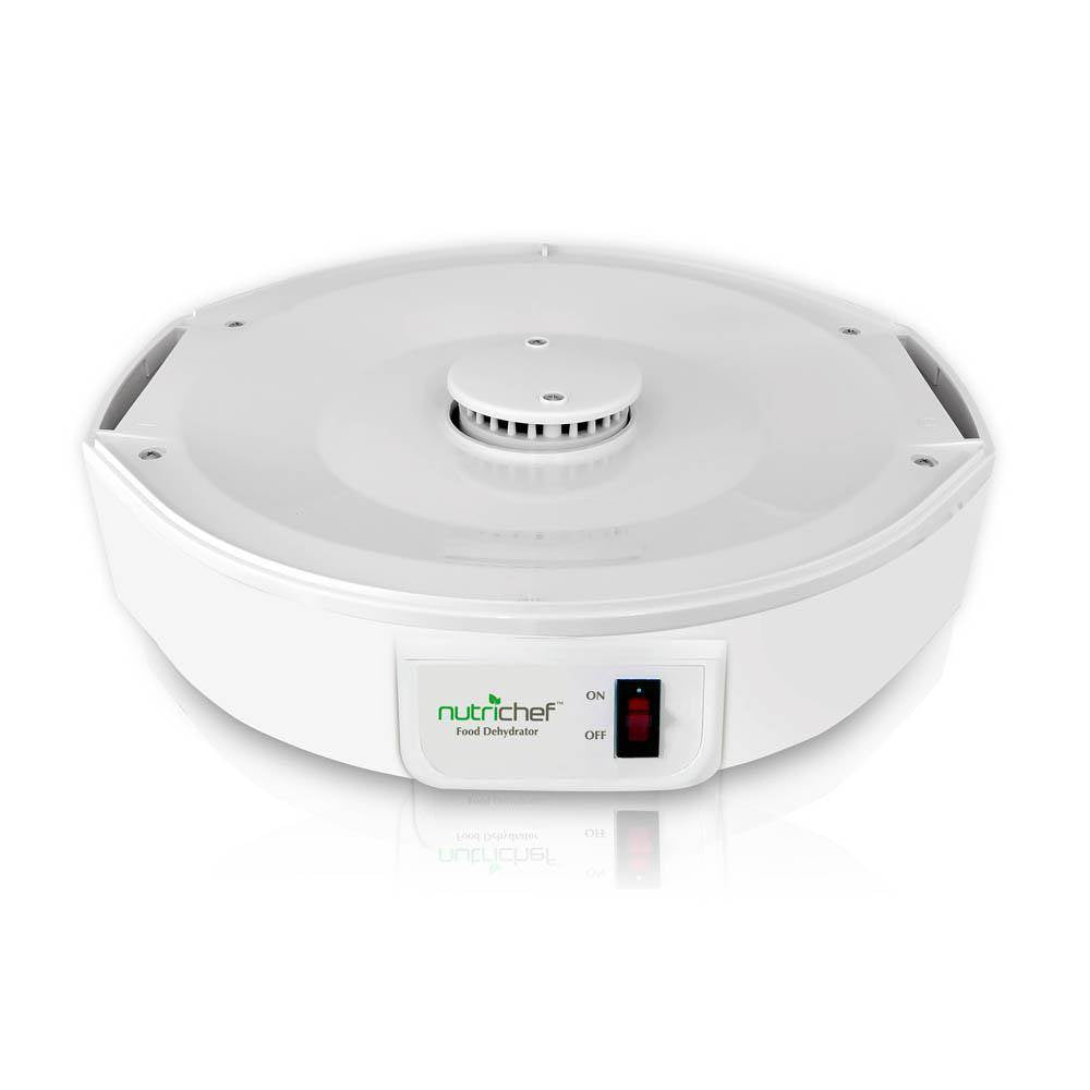 Nutrichef Electric Countertop Food Jerky Dehydrator Preserver Maker (Open Box)