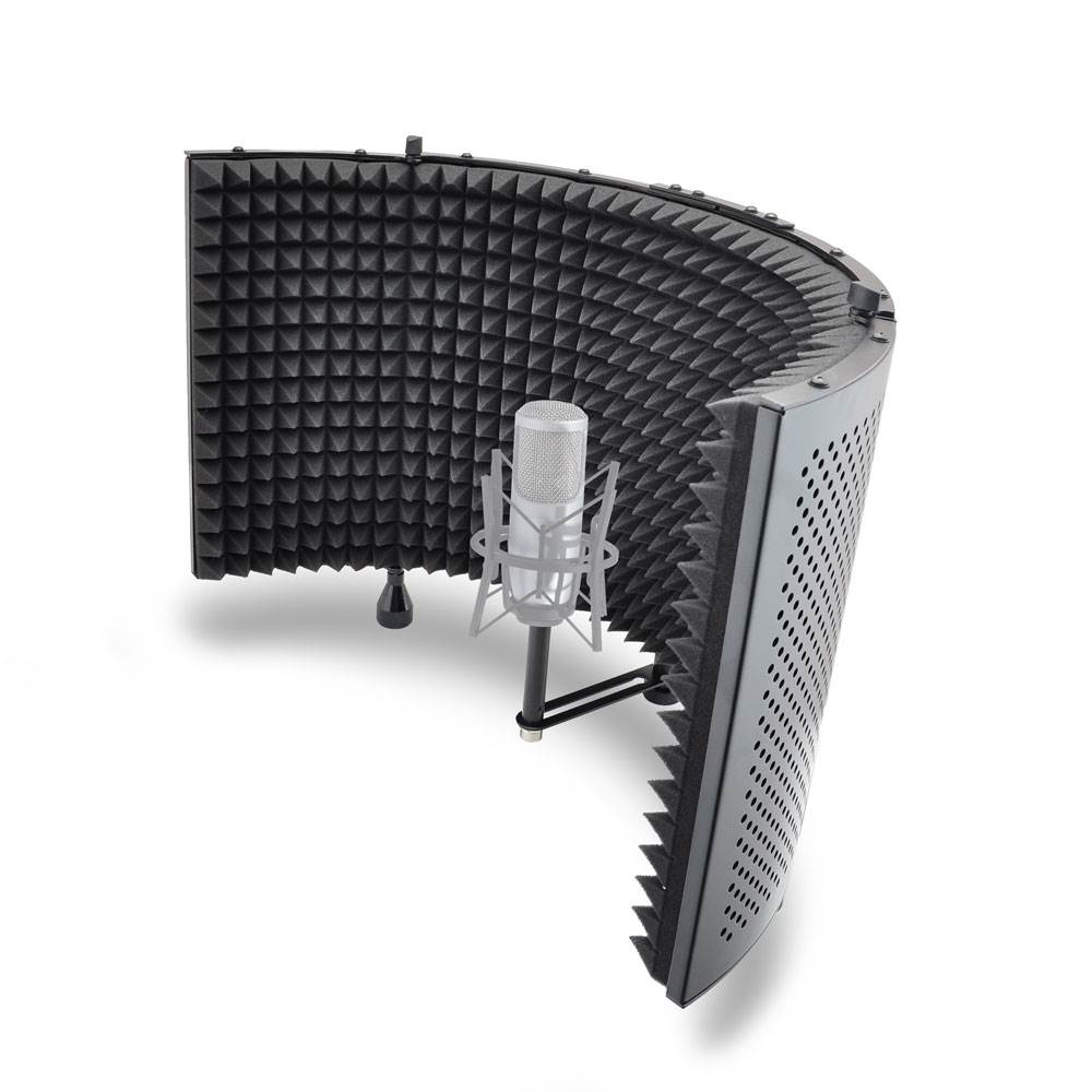Zoom ZDM-1 Dynamic Microphone w/ Pyle Isolation Shield & Desktop Stand (2 Pack)