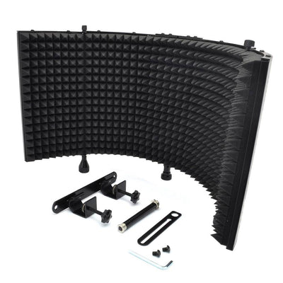 Zoom ZDM-1 Dynamic Microphone w/ Pyle Isolation Shield & Desktop Stand (2 Pack)