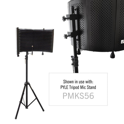 Zoom ZDM-1 Dynamic Microphone w/ Pyle Isolation Shield & Desktop Stand (2 Pack)