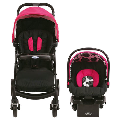 Graco Verb Click Connect Stroller & Car Seat Travel System - Azalea | 1927692