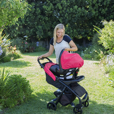 Graco Verb Click Connect Stroller & Car Seat Travel System - Azalea | 1927692