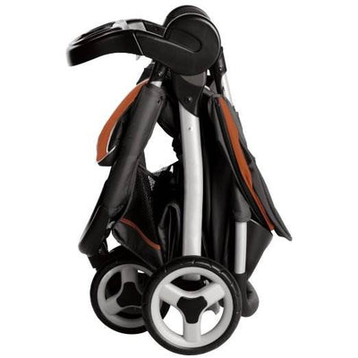 Graco FastAction Fold Stroller Click Connect Travel System Tangerine - Open Box