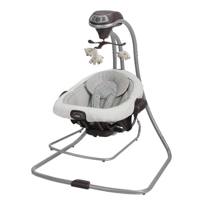 Graco DuetConnect LX Infant Baby Swing & Bouncer – Zander - Open Box