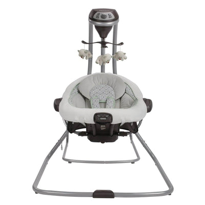 Graco DuetConnect LX Infant Baby Swing & Bouncer – Zander - Open Box