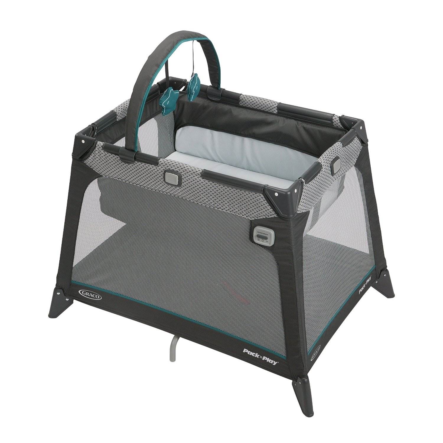 Graco Pack 'n Play Folding Baby Playard Nimble Nook Sapphire |1932558 (Open Box)