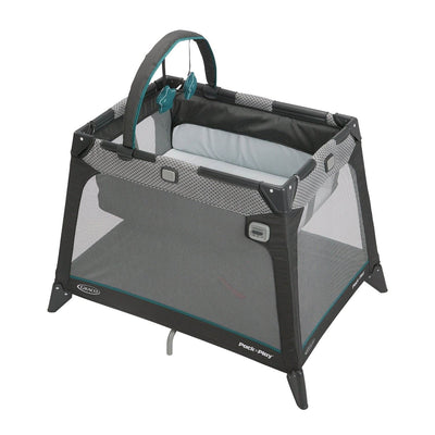 Graco Pack 'n Play Folding Baby Playard Nimble Nook Sapphire |1932558 (Open Box)