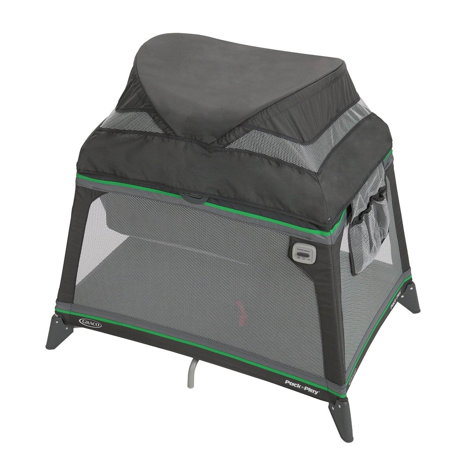 Graco Pack 'n Play Folding Compact Baby Playard Jetsetter - Fern | Open Box