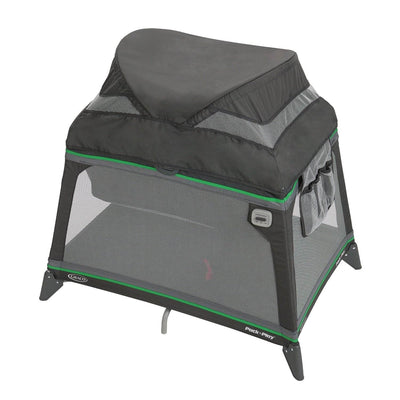 Graco Pack 'n Play Folding Compact Baby Playard Jetsetter - Fern | Open Box