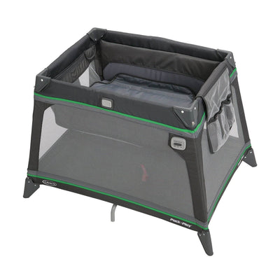Graco Pack 'n Play Folding Compact Baby Playard Jetsetter - Fern | Open Box