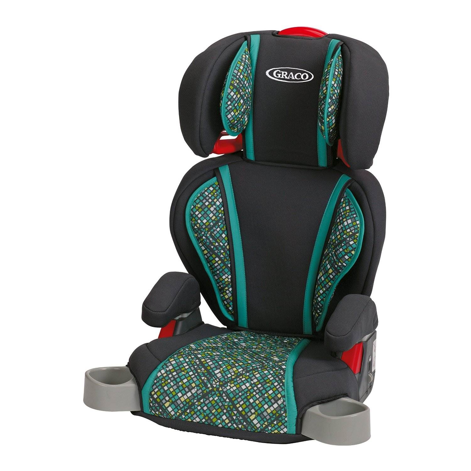 Graco Highback Turbo Booster Kids 30-100 lbs Car Seat Mosaic 1834909 (Open Box)
