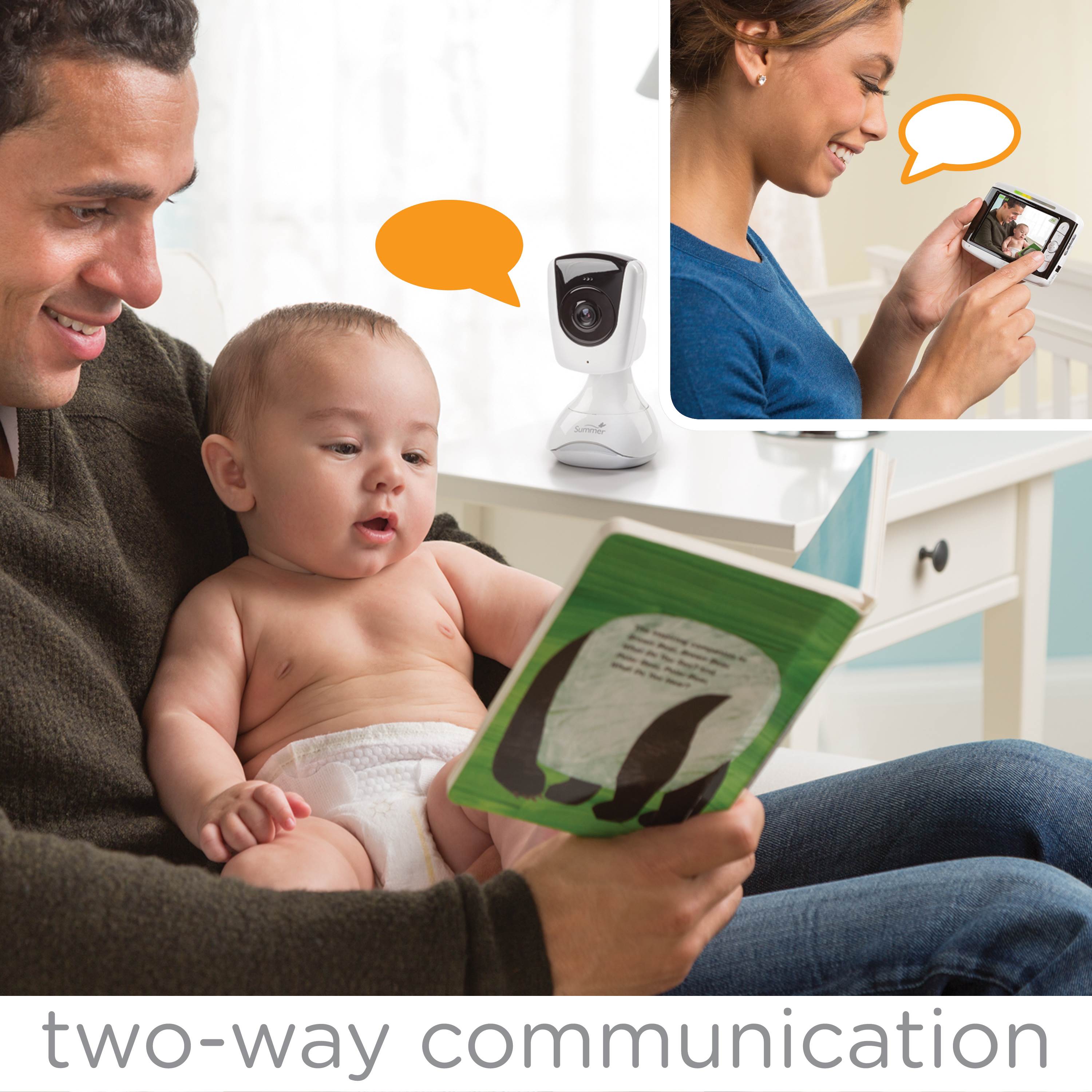 Summer Infant 29340 Sharp Sight HD High Definition Video Baby Monitor - Open Box