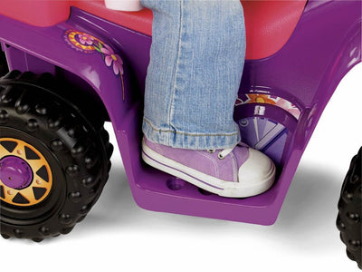 Fisher Price Power Wheels Dora The Explorer Lil' Quad 6V ATV Ride-On - Open Box