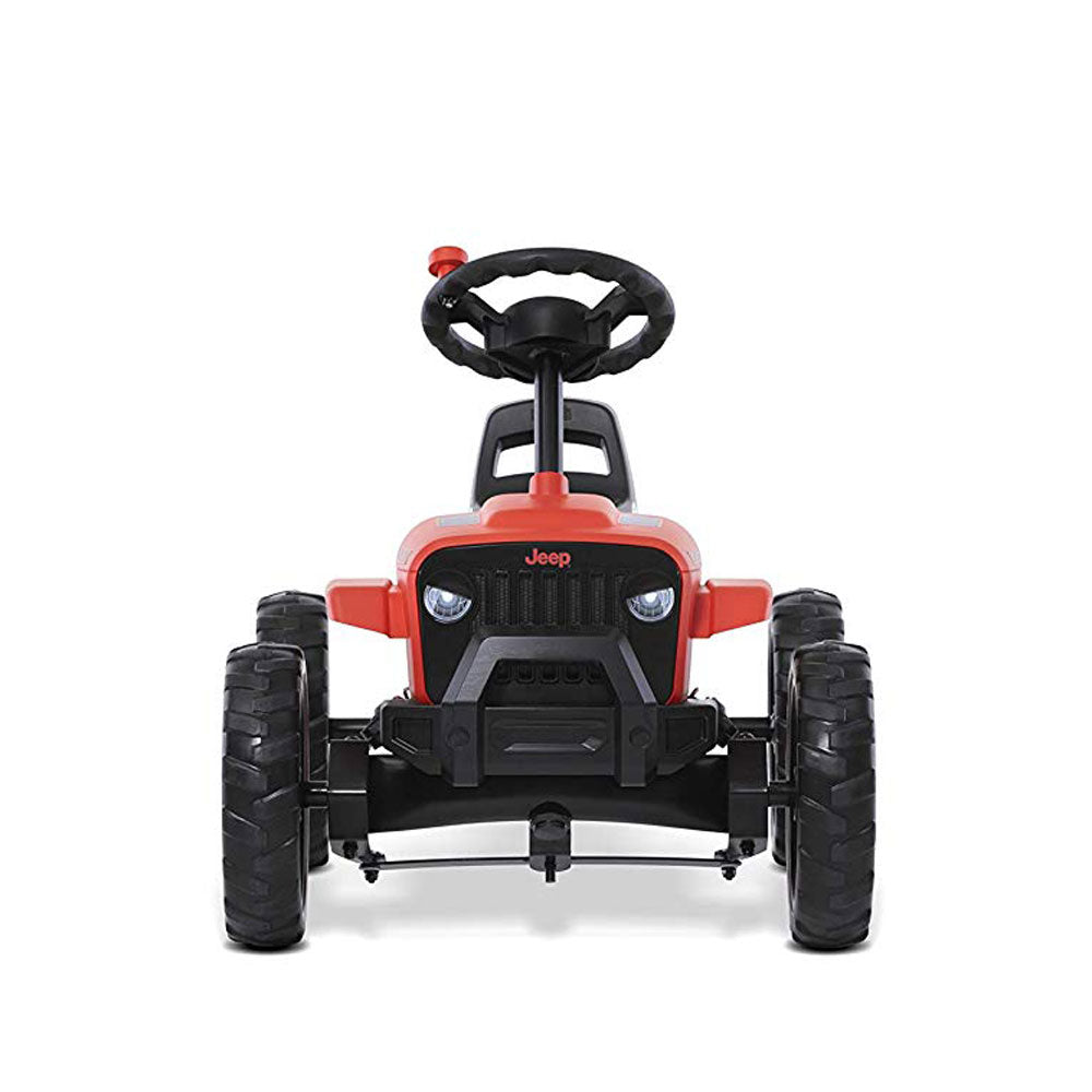 BERG Toys Jeep Buzzy Rubicon Pedal Go-Kart for Kids Ride On Toy, Red (For Parts)