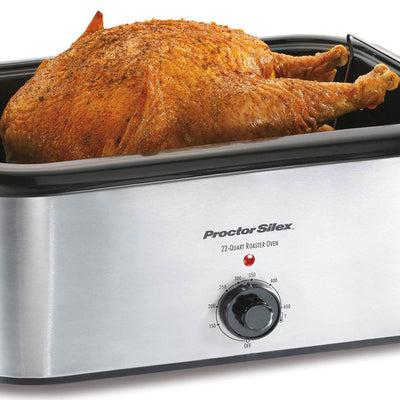 Proctor Silex 22-Quart Stainless Steel Electric Counter Roaster Oven (Open Box)