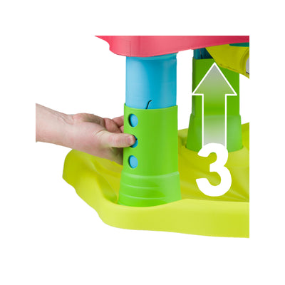 Evenflo ExerSaucer Moovin & Groovin Baby Bouncer Saucer Activity Center, Green
