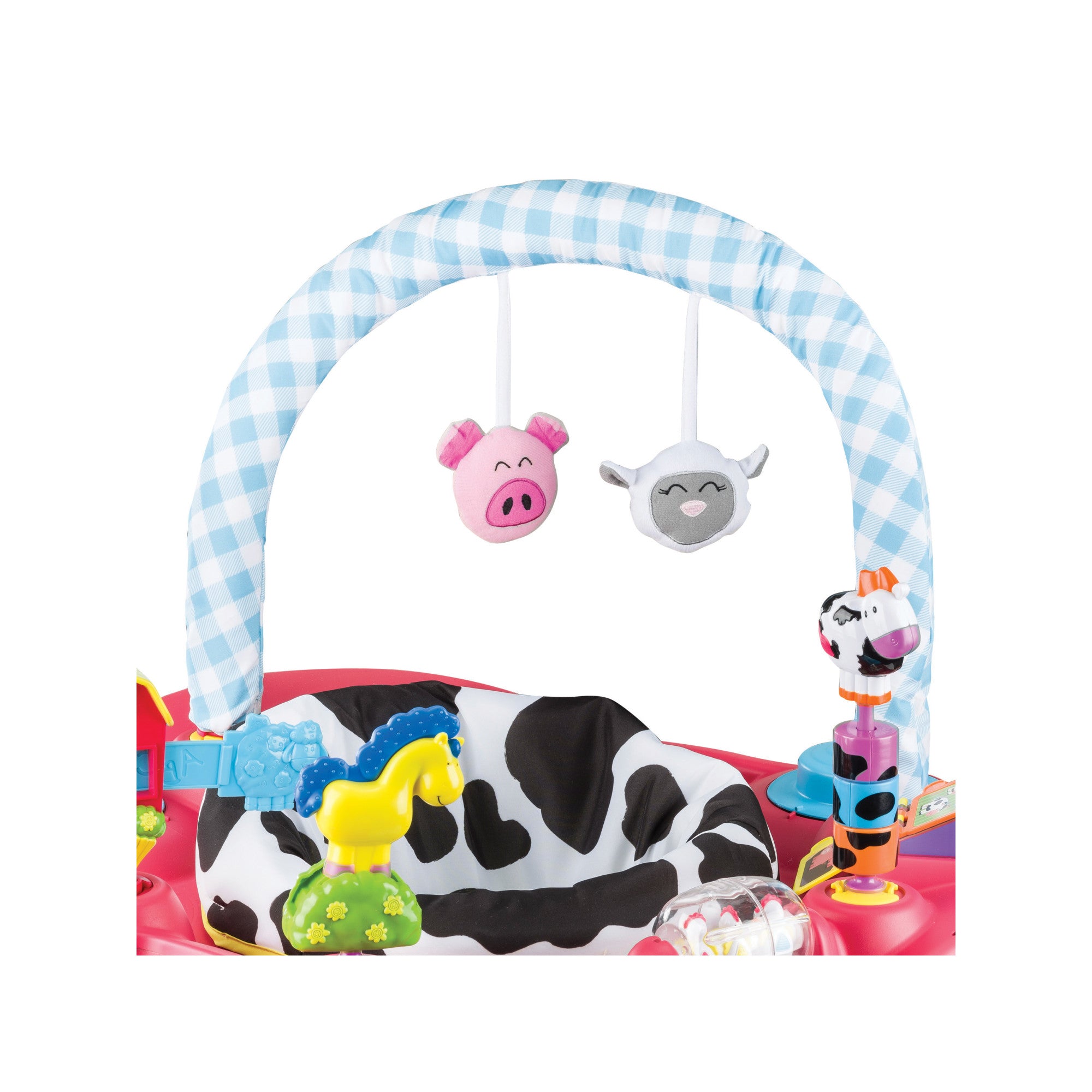 Evenflo ExerSaucer Moovin & Groovin Baby Bouncer Saucer Activity Center, Green