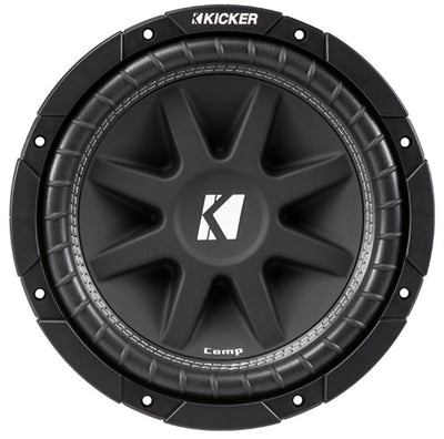 Kicker 10" 600W Subwoofer Pair w/ Dodge Ram Quad Sub Box & 1100W Amplifier & Kit - VMInnovations