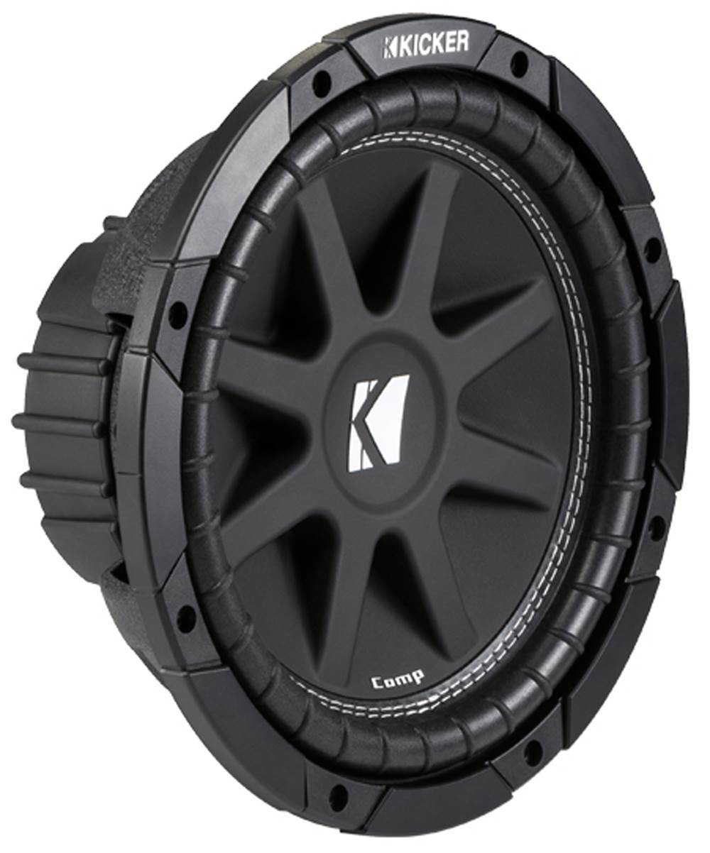 Kicker 10" 600W Subwoofer Pair w/ Dodge Ram Quad Sub Box & 1100W Amplifier & Kit - VMInnovations