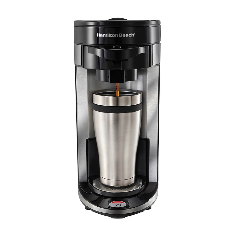 Hamilton Beach FlexBrew 1 Cup Coffee Maker + Smooth Touch Electric Can Opener