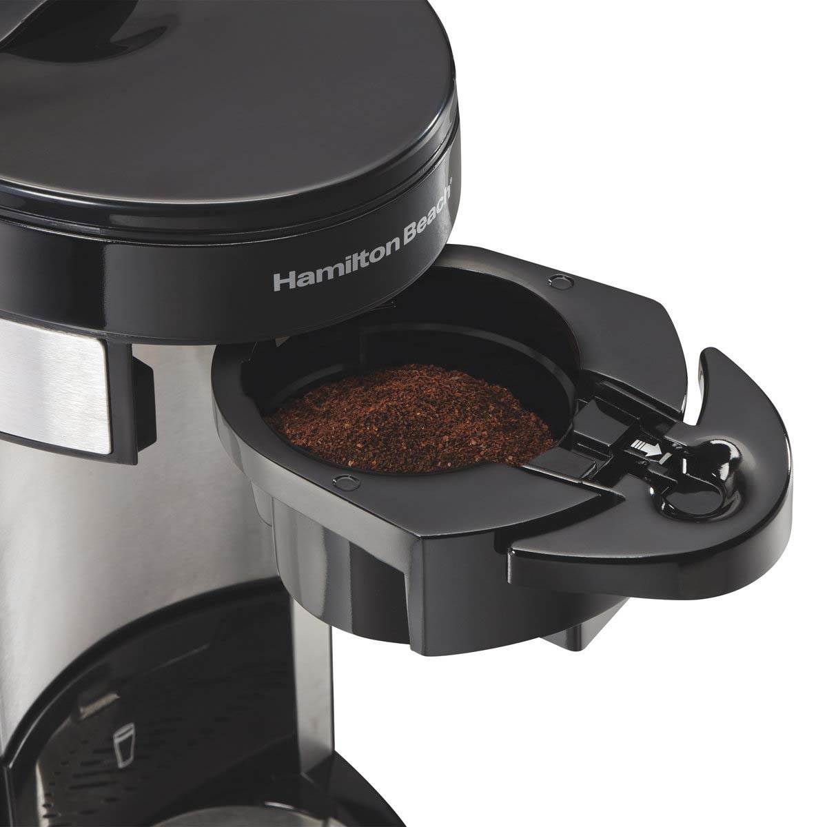 Hamilton Beach FlexBrew 1 Cup Coffee Maker + Smooth Touch Electric Can Opener