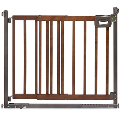 Summer Infant Step to Secure Wood Walk-Through Baby/Pet Gate (Open Box)