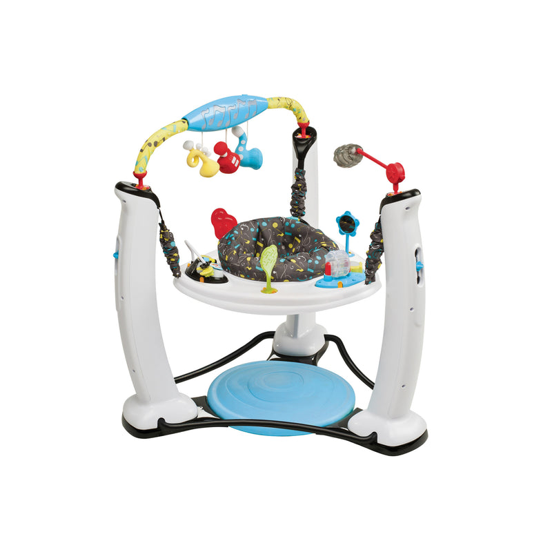 Evenflo ExerSaucer Jump & Learn Jam Session Jumping Activity Baby Jumper (Used)