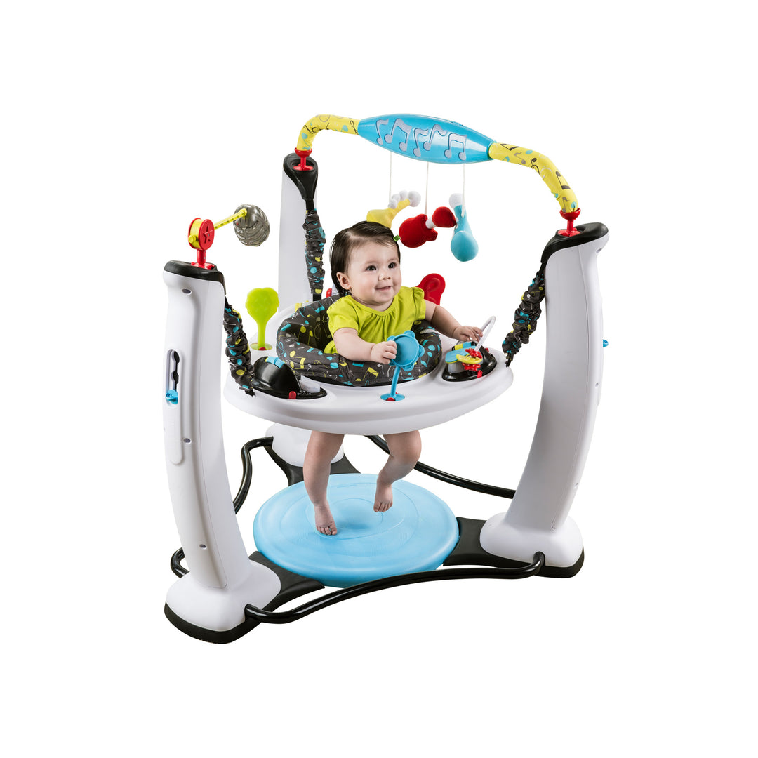 Evenflo ExerSaucer Jump and Learn Jam Session Activity Station Jumper for Babies - VMInnovations