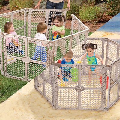 Summer Infant Secure Surround 6-Panel PlaySafe Baby/Child Playard - Lightly Used