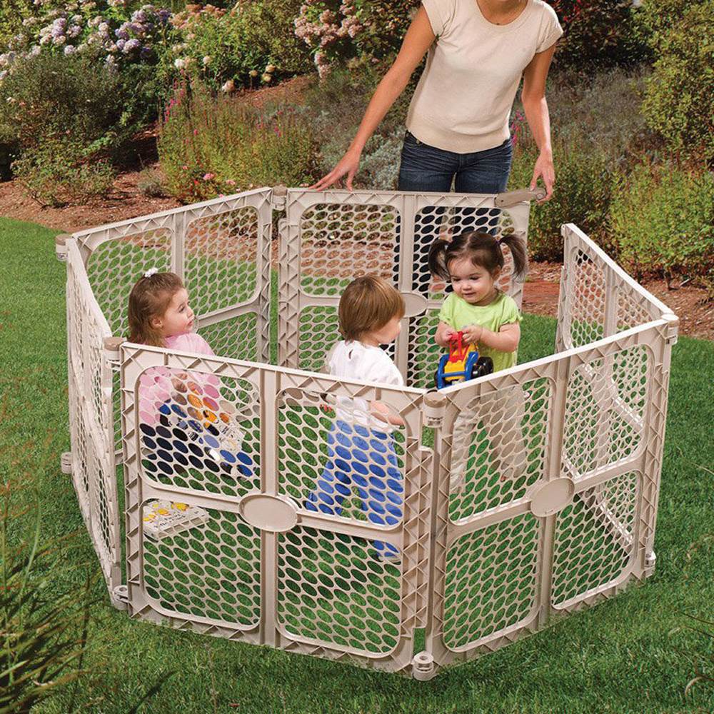 Summer Infant Secure Surround 6-Panel PlaySafe Baby/Child Playard - Lightly Used
