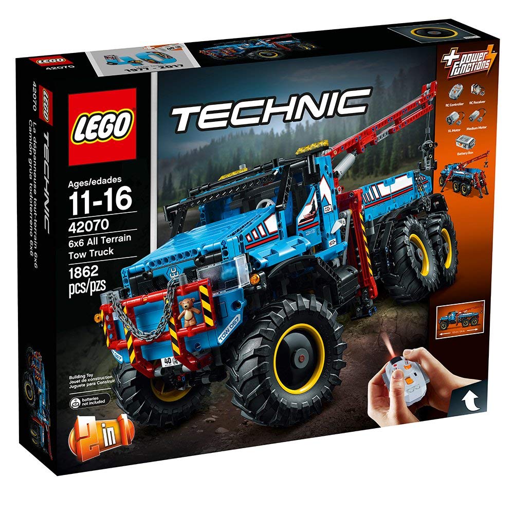 LEGO Technic All Terrain Tow Truck 1,862 Piece Building Kit (Open Box)