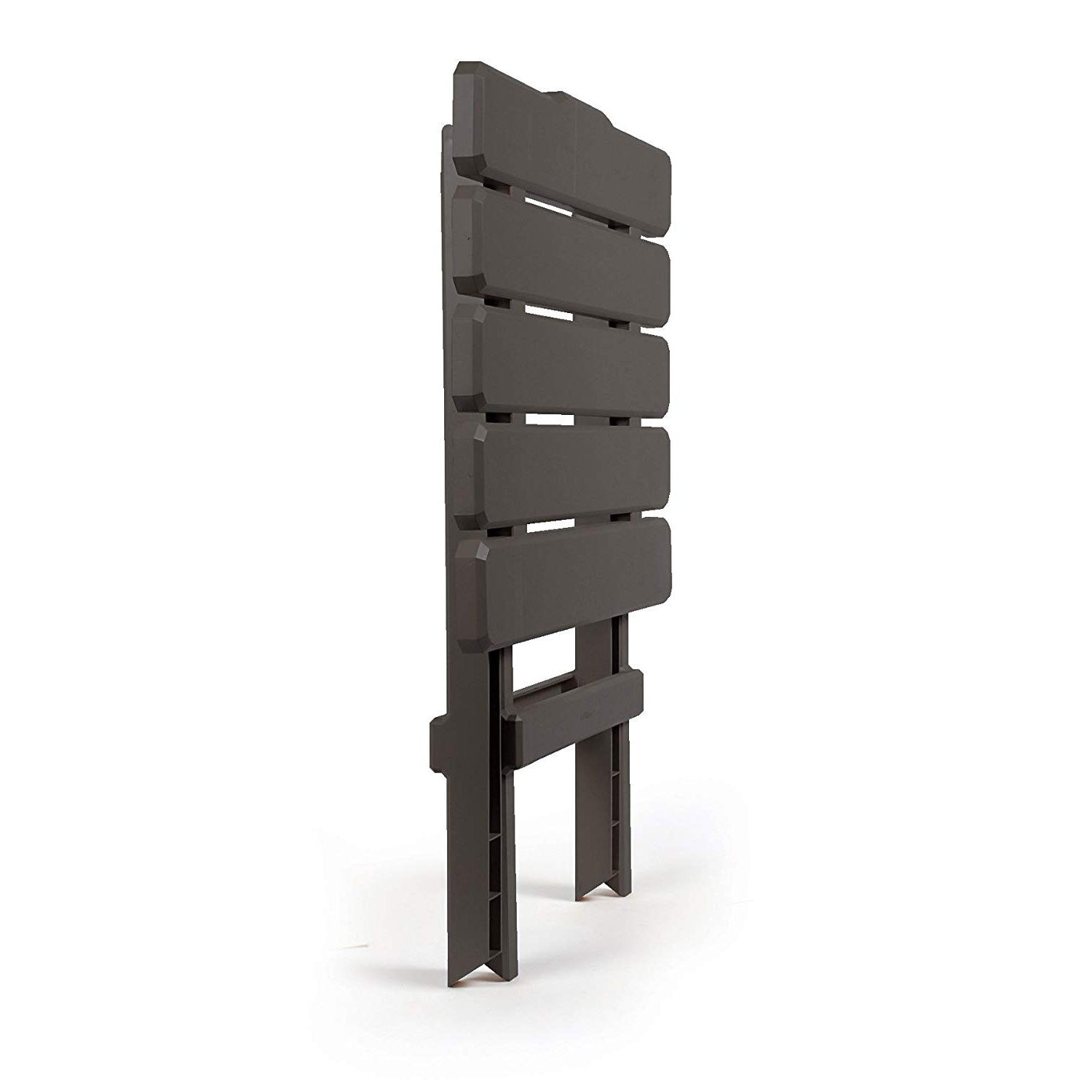 Camco Large Adirondack Portable Outdoor Furniture Folding Table, Charcoal (Used) - VMInnovations