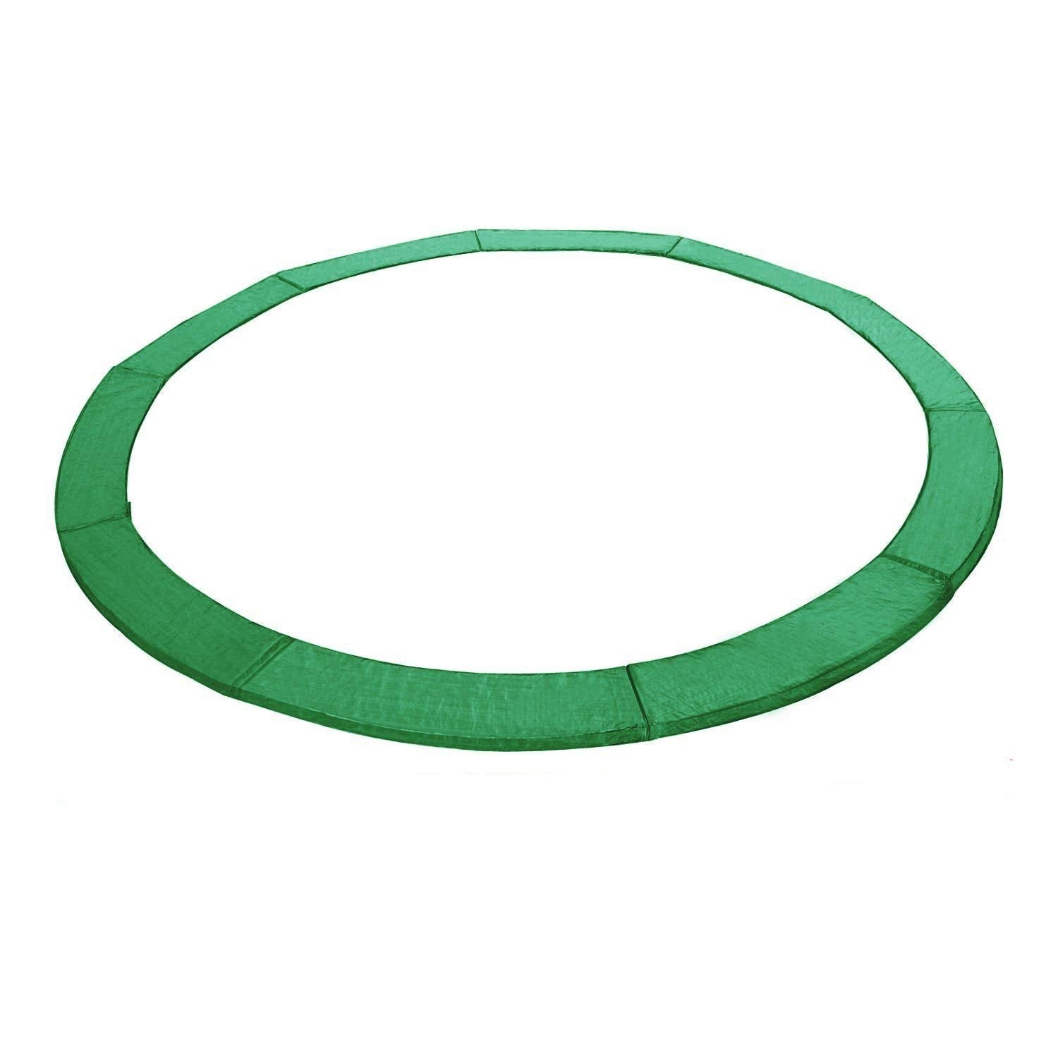 Exacme 12-Foot Round Trampoline Frame Spring Cover Safety Pad Replacement, Green