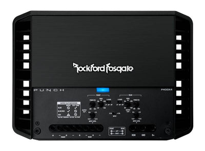 Rockford Fosgate P400X4 400W RMS 4-Channel Amp Class AB Amplifier (Open Box)