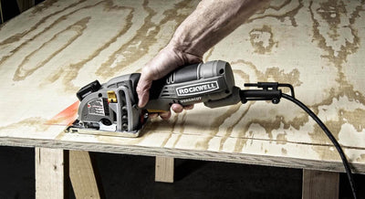 Rockwell RK3440K 4.0 Amp 120 Volt VersaCut Mini-Circular Saw Laser Kit + RW9232K