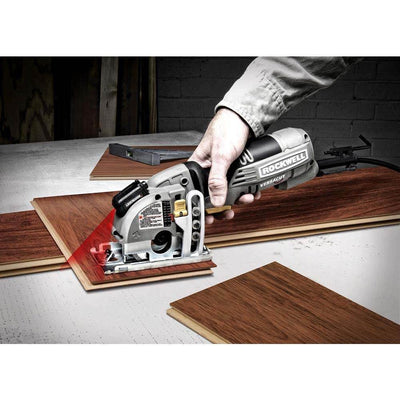 Rockwell RK3440K 4.0 Amp 120 Volt VersaCut Mini-Circular Saw Laser Kit + RW9232K