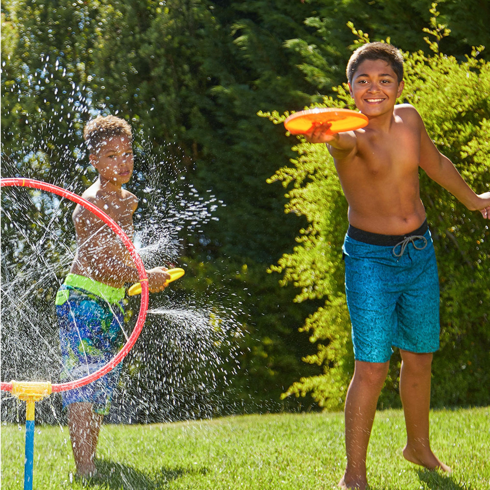 Wham-O 61854 Spin Cycle Rotating Outdoor Water Sprinkler Frisbee Toy