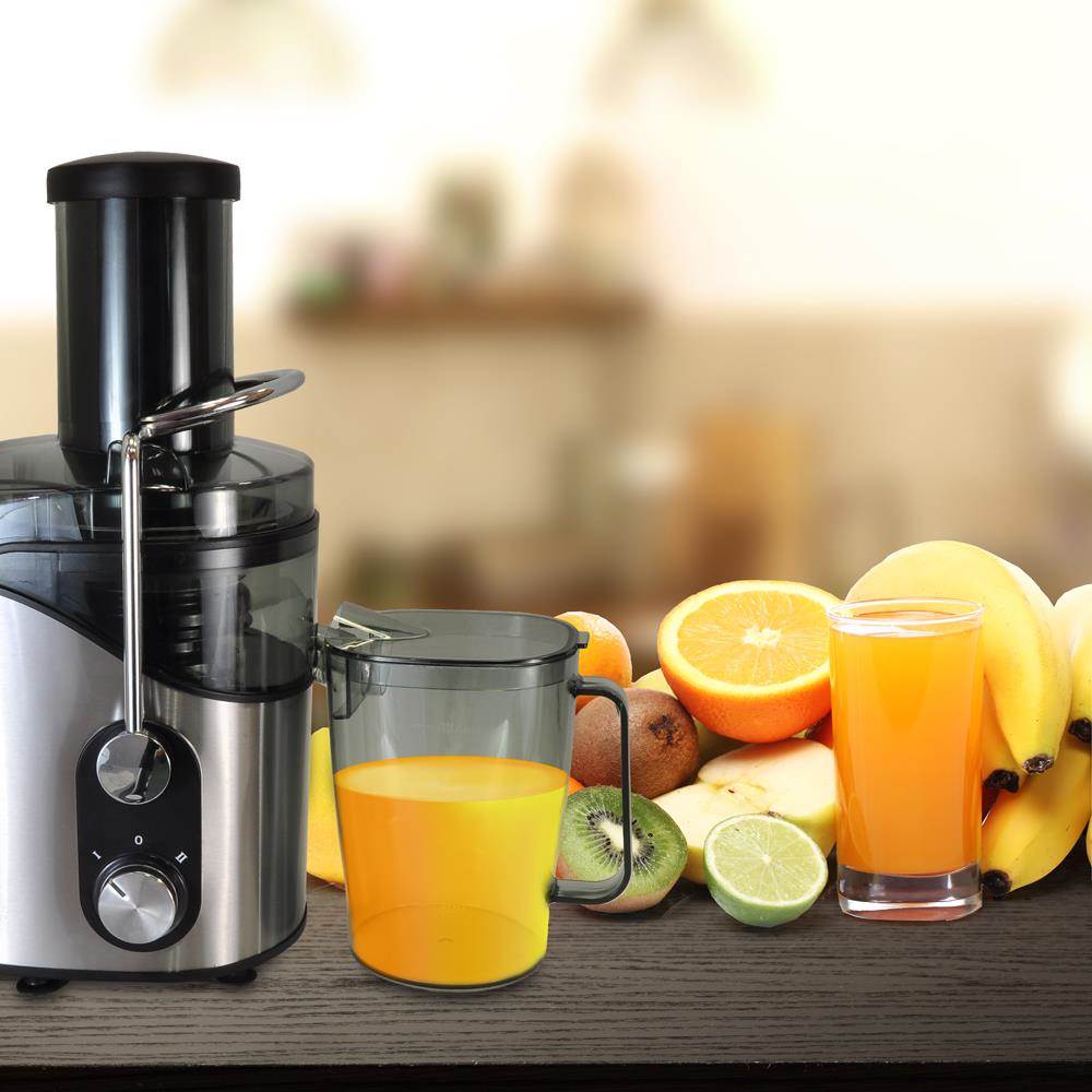 NEW NutriChef PKJC40 Electric Stainless Kitchen Juicer Vegetable Juice Extractor