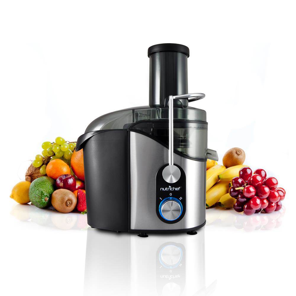 NEW NutriChef PKJC40 Electric Stainless Kitchen Juicer Vegetable Juice Extractor