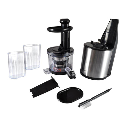 NEW NutriChef PKSJ30 200 Watt Kitchen Vegetable Fruit Countertop Slow Juicer