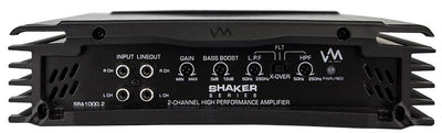 Pyramid PP12 Dual 12" 300W Subs Car Subwoofers + 2 Channel Amplifier + Wiring